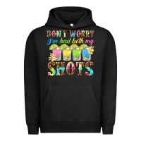 Pigment Black dont worry ive had both my shots Urban Hoodie - texasbilliewilder