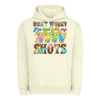 Pigment Pistachio dont worry ive had both my shots Urban Hoodie - texasbilliewilder