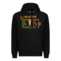 Black whar the elf  christmas Premium Hoodie - RanaPortraitStore