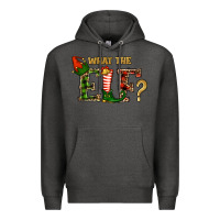 Charcoal Heather whar the elf  christmas Premium Hoodie - RanaPortraitStore