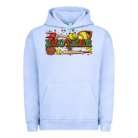 Pigment Grape Ice brother softball Urban Hoodie - Zillion Design Studio