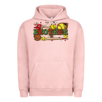 Pigment Salmon brother softball Urban Hoodie - Zillion Design Studio