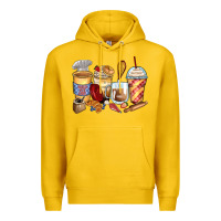 Lemon bakery coffee cups Premium Hoodie - Zillion Design Studio