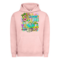 Pigment Salmon he dont love me like tequila does Urban Hoodie - texasbilliewilder