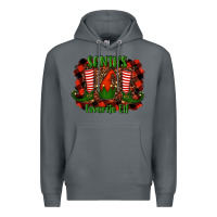Rock santa's favorite elf Premium Hoodie - RanaPortraitStore