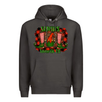 Smoke santa's favorite elf Premium Hoodie - RanaPortraitStore