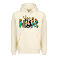 Sandshell show mom with cow mothers day Premium Hoodie - texasbilliewilder