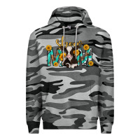 Slate Camo show mom with cow mothers day Premium Hoodie - texasbilliewilder