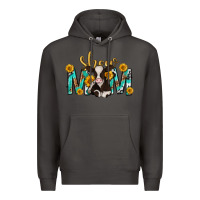 Smoke show mom with cow mothers day Premium Hoodie - texasbilliewilder