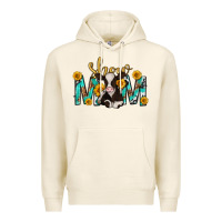 Tofu show mom with cow mothers day Premium Hoodie - texasbilliewilder