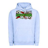 Pigment Grape Ice brother soccer Urban Hoodie - Zillion Design Studio