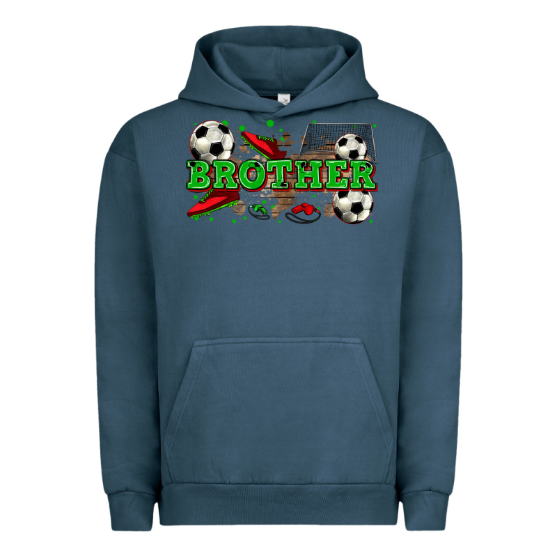 Brother Soccer Urban Hoodie by Zillion Design Studio | Teevron