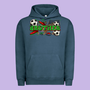 Brother Soccer Urban Hoodie Designed By Zillion Design Studio