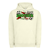 Pigment Pistachio brother soccer Urban Hoodie - Zillion Design Studio