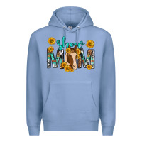 Colony Blue show mom with horse mothers day Premium Hoodie - texasbilliewilder