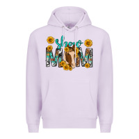 Lilac show mom with horse mothers day Premium Hoodie - texasbilliewilder
