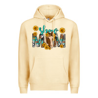 Pina Colada show mom with horse mothers day Premium Hoodie - texasbilliewilder