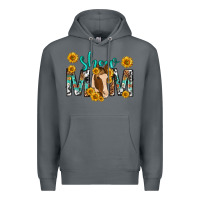 Rock show mom with horse mothers day Premium Hoodie - texasbilliewilder