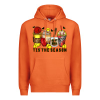 Carrot tis' the season softball coffee cups Premium Hoodie - Zillion Design Studio