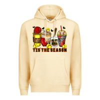 Pina Colada tis' the season softball coffee cups Premium Hoodie - Zillion Design Studio