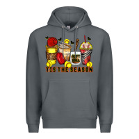 Rock tis' the season softball coffee cups Premium Hoodie - Zillion Design Studio