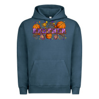 Pigment Midnight Navy brother basketball Urban Hoodie - Zillion Design Studio