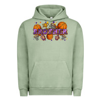 Pigment Oil Green brother basketball Urban Hoodie - Zillion Design Studio