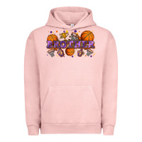 Pigment Salmon brother basketball Urban Hoodie - Zillion Design Studio