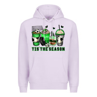 Lilac tis' the season soccer coffee cups Premium Hoodie - Zillion Design Studio