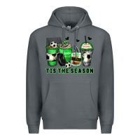 Rock tis' the season soccer coffee cups Premium Hoodie - Zillion Design Studio