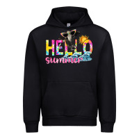 Black hello summer Urban Hoodie - texasbilliewilder