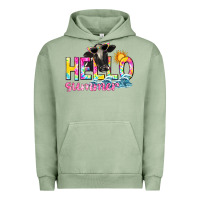 Pigment Oil Green hello summer Urban Hoodie - texasbilliewilder