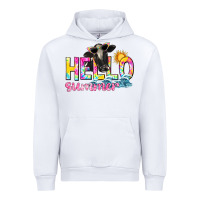 White hello summer Urban Hoodie - texasbilliewilder