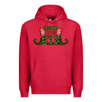 Cardinal santa's cutest elf christmas Premium Hoodie - RanaPortraitStore
