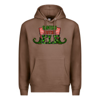 Chestnut santa's cutest elf christmas Premium Hoodie - RanaPortraitStore