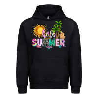 Foreset Green hello summer with sun Urban Hoodie - texasbilliewilder