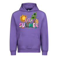 Tulip hello summer with sun Urban Hoodie - texasbilliewilder