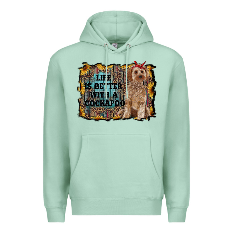 Life Is Better With A Cockapoo Premium Hoodie by RanaPortraitStore | Teevron
