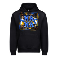 Black volleyball nana with leopard Urban Hoodie - Zillion Design Studio