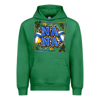Emerald volleyball nana with leopard Urban Hoodie - Zillion Design Studio