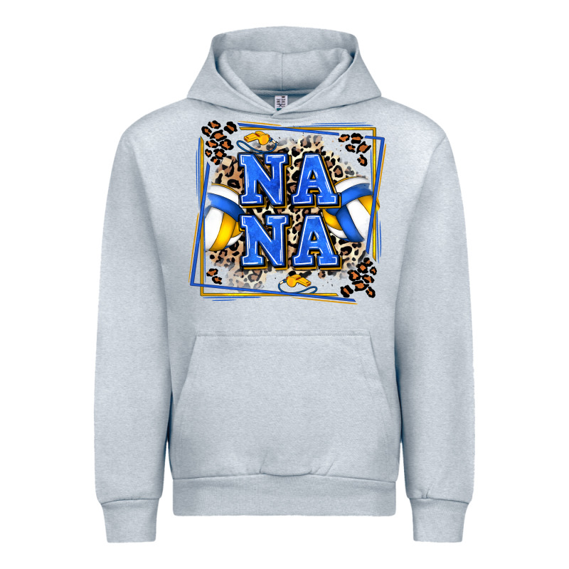 Volleyball Nana With Leopard Urban Hoodie by Zillion Design Studio | Teevron