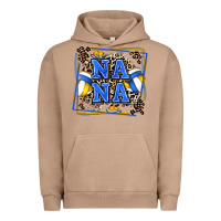 Pigment Burro volleyball nana with leopard Urban Hoodie - Zillion Design Studio