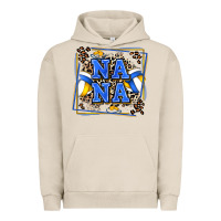 Pigment French Oak volleyball nana with leopard Urban Hoodie - Zillion Design Studio