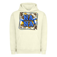 Pigment Pistachio volleyball nana with leopard Urban Hoodie - Zillion Design Studio