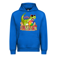 Cobalt hello summer rex Urban Hoodie - texasbilliewilder