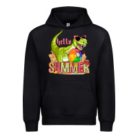 Foreset Green hello summer rex Urban Hoodie - texasbilliewilder