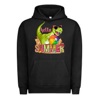 Pigment Black hello summer rex Urban Hoodie - texasbilliewilder