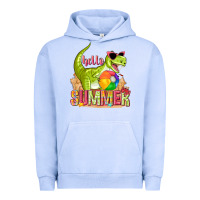 Pigment Grape Ice hello summer rex Urban Hoodie - texasbilliewilder