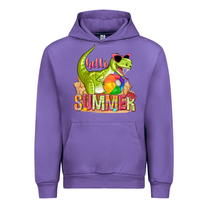 Hello Summer Rex Urban Hoodie by texasbilliewilder | Teevron