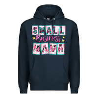 Navy small business mama Premium Hoodie - texasbilliewilder